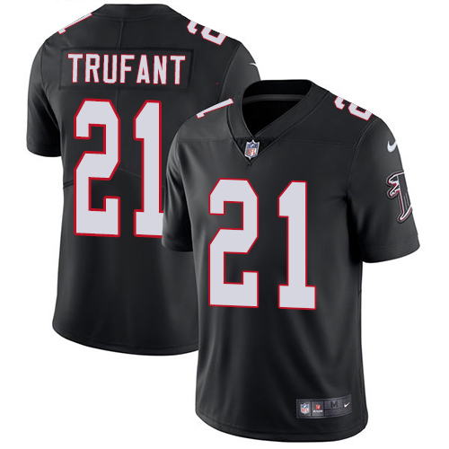 2019 men Atlanta Falcons #21 Trufant black Nike Vapor Untouchable Limited NFL Jersey